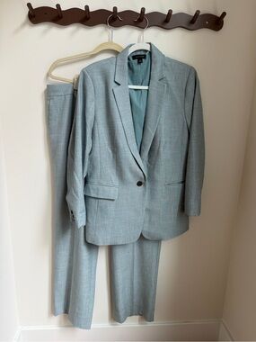 Blue Ann Taylor Suit